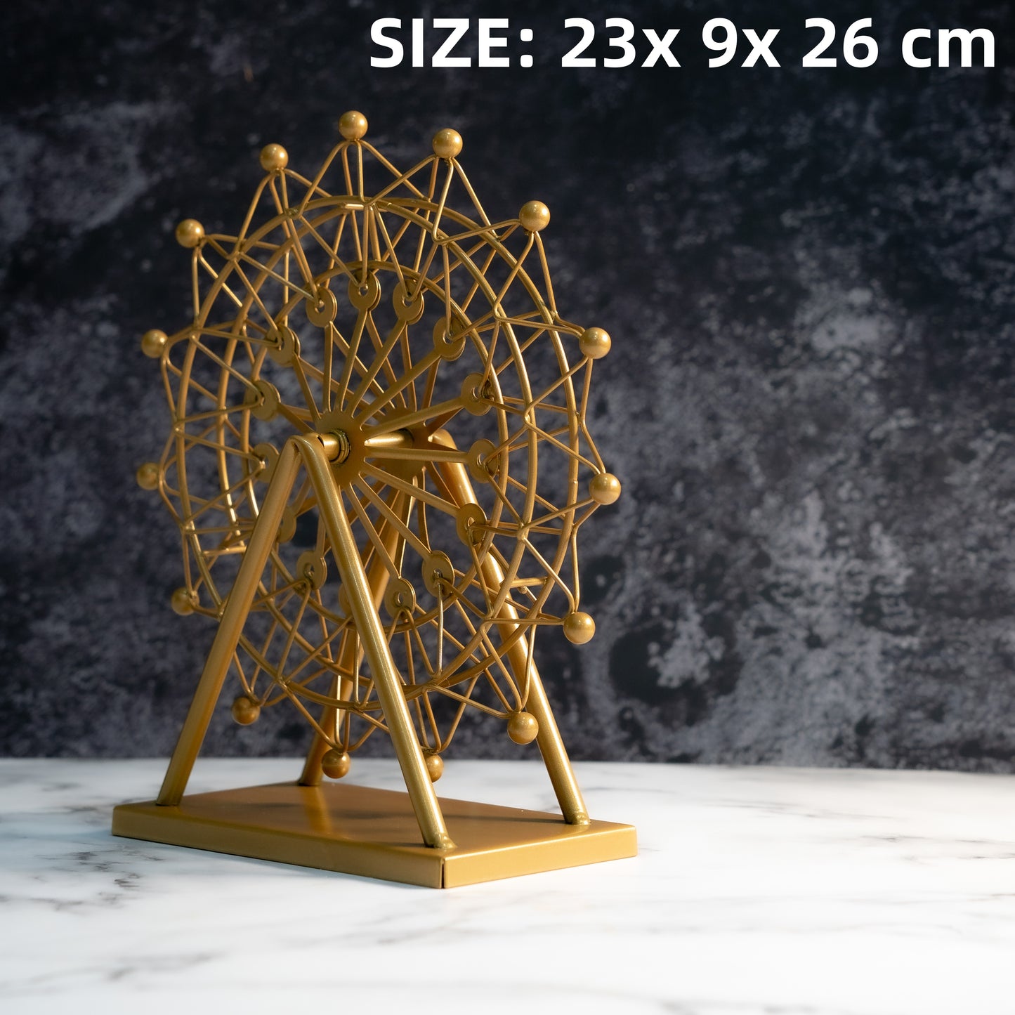 Elegant Ferris Wheel Sculpture