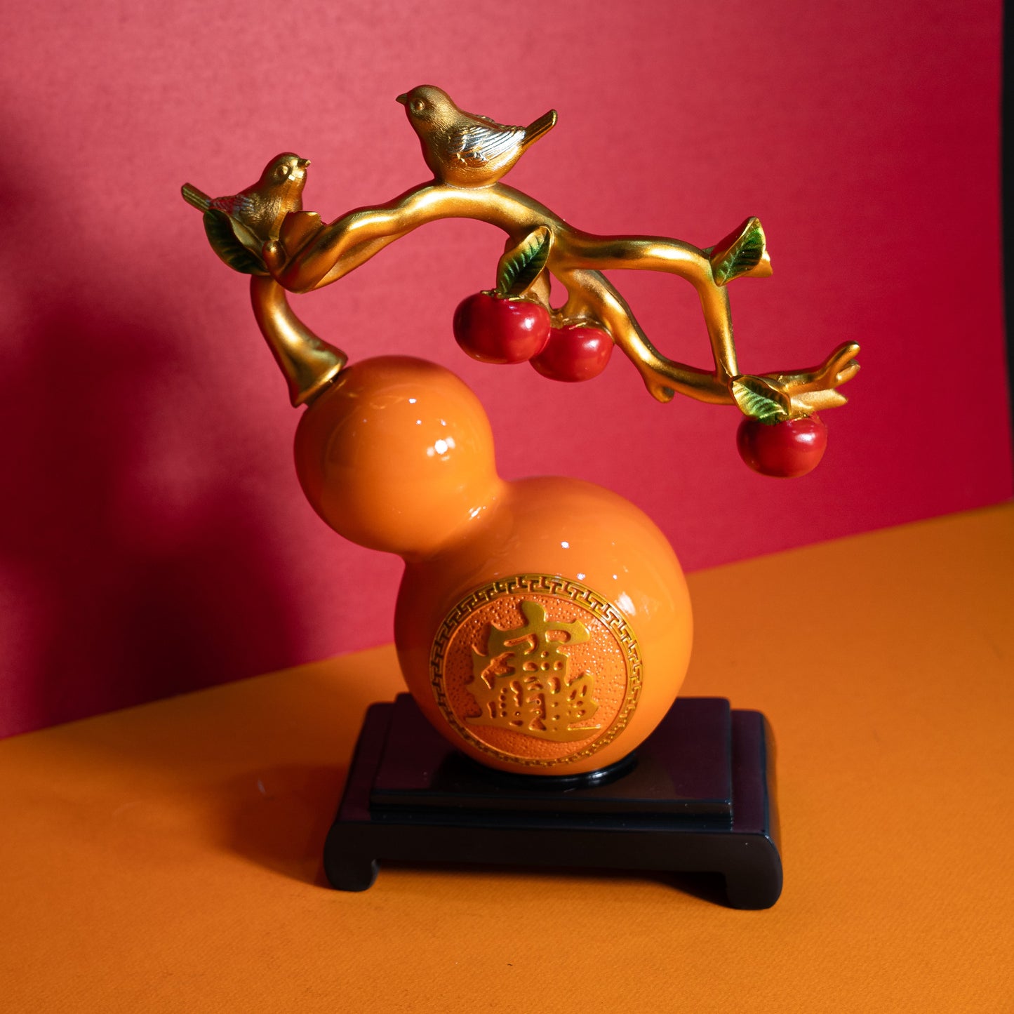 Golden Decorative Fortune Gourd