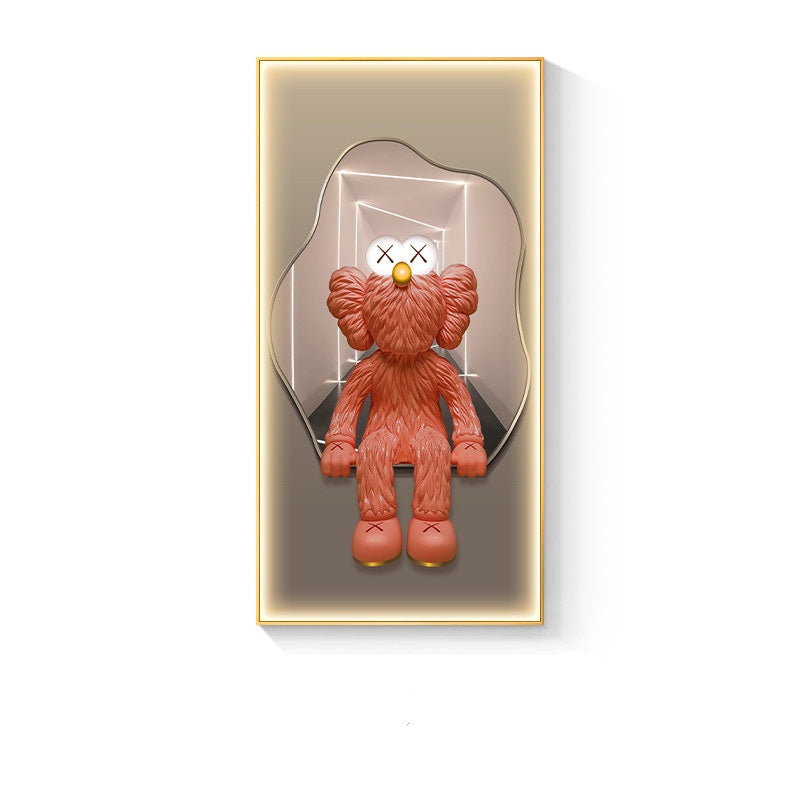 Radiant Corridor Bear LED Light Art