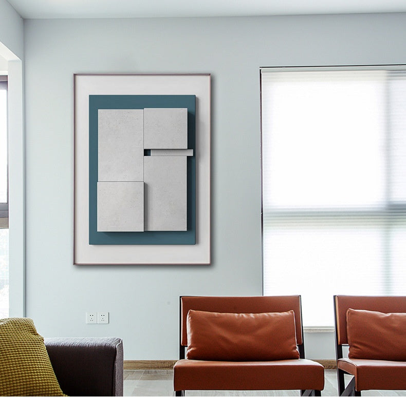 Scandinavian Abstract Art Decor
