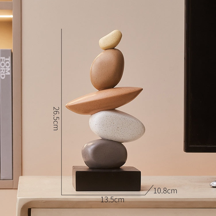 Fortune Stone Decor Sculpture