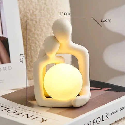 Nordic Couple Art Lamp