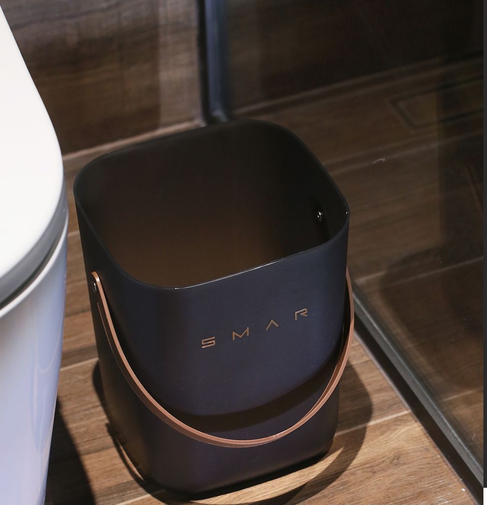 SMAR Minimalist Handle Waste Bin