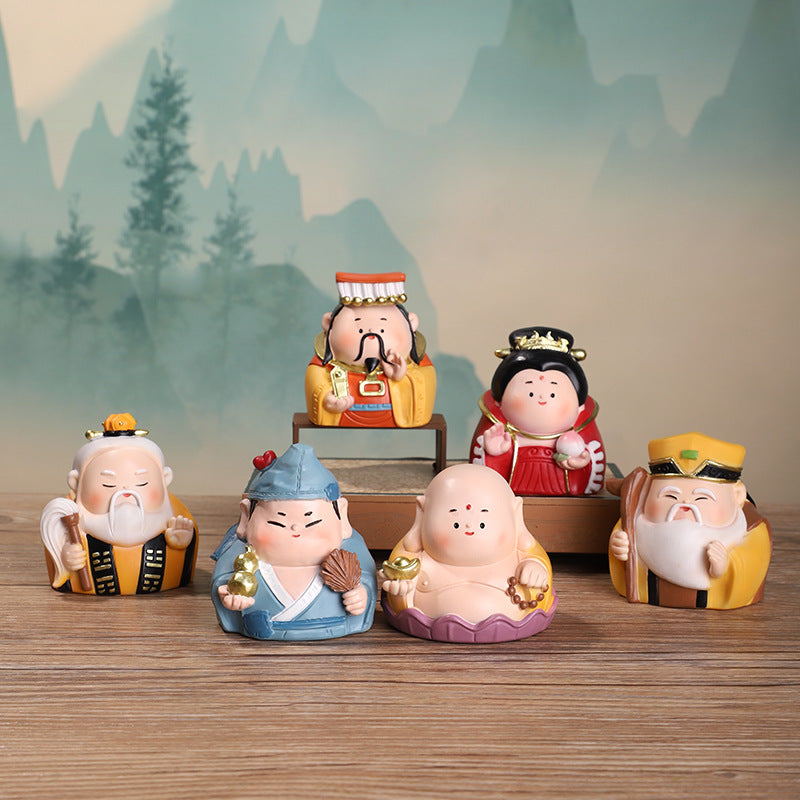 Cute Buddhist Immortal with Altar
