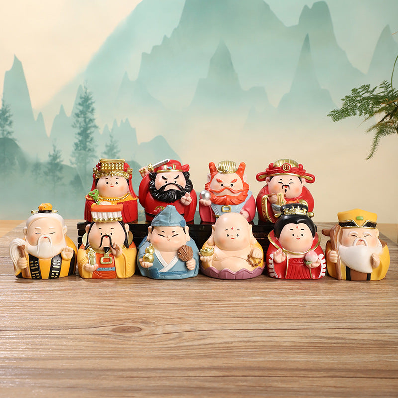 Cute Buddhist Immortal with Altar