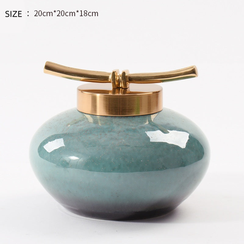 Imperial Ceramic Storage Jar