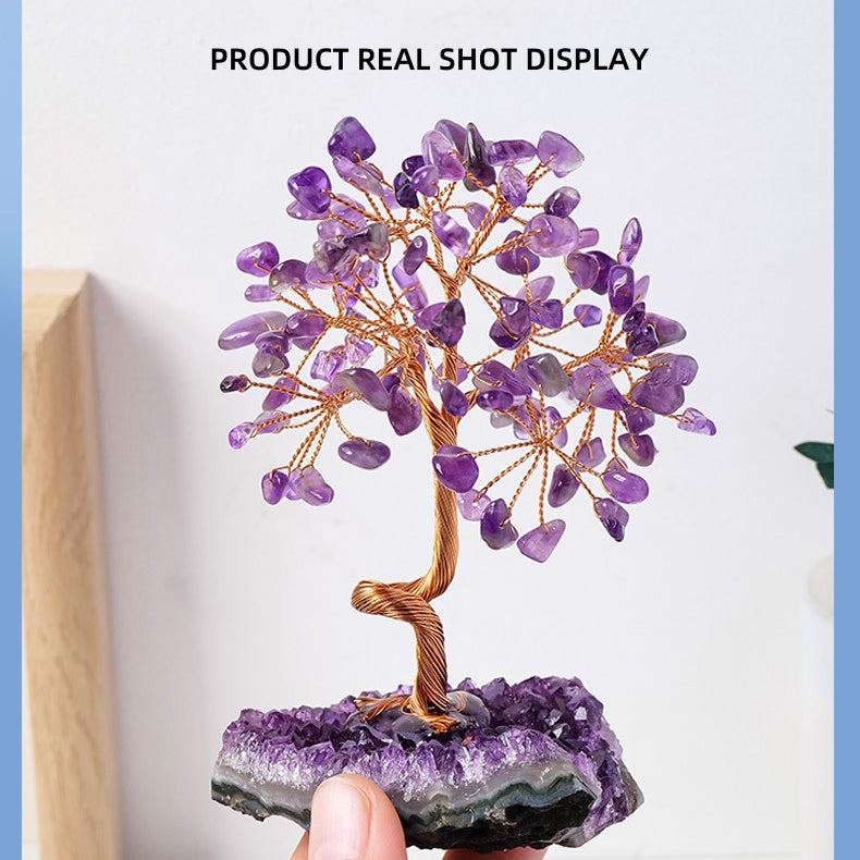 Amethyst Crystal Wealth Tree