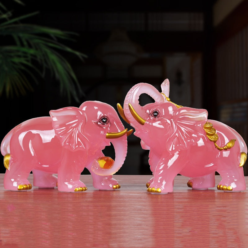 Jade Elephants of Fortune