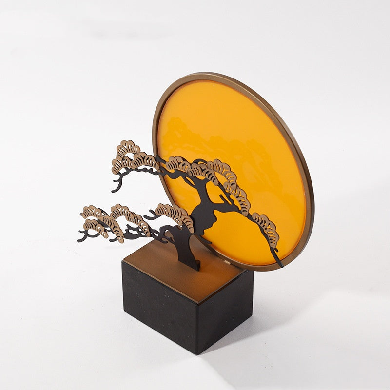 Oriental Sunrise Zen Ornament