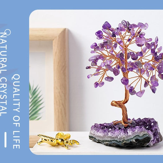 Amethyst Crystal Wealth Tree