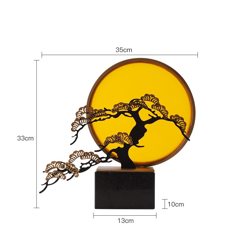 Oriental Sunrise Zen Ornament