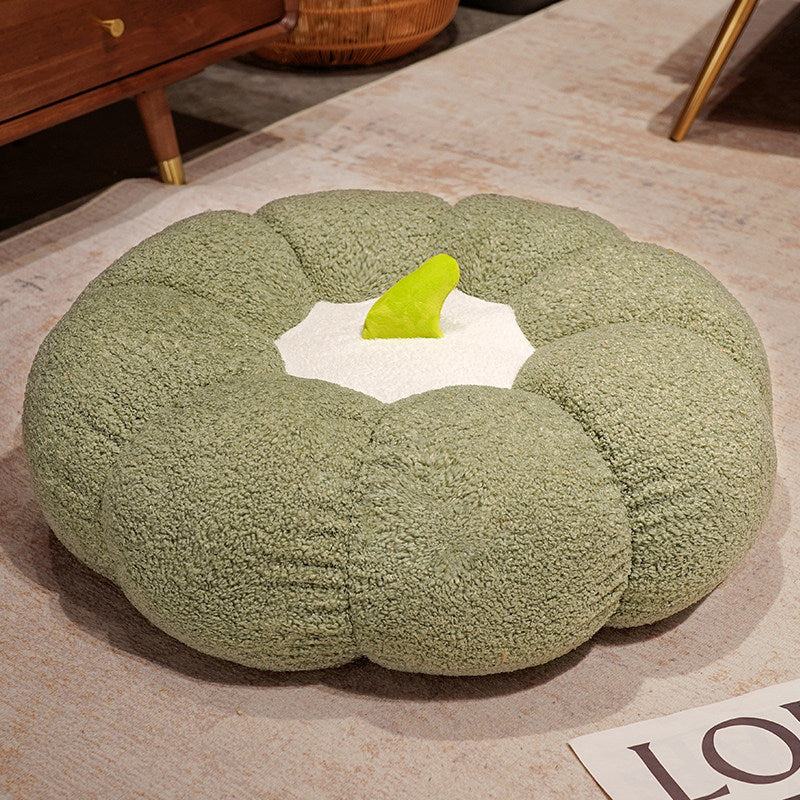 Velvet Pumpkin Floor Cushion