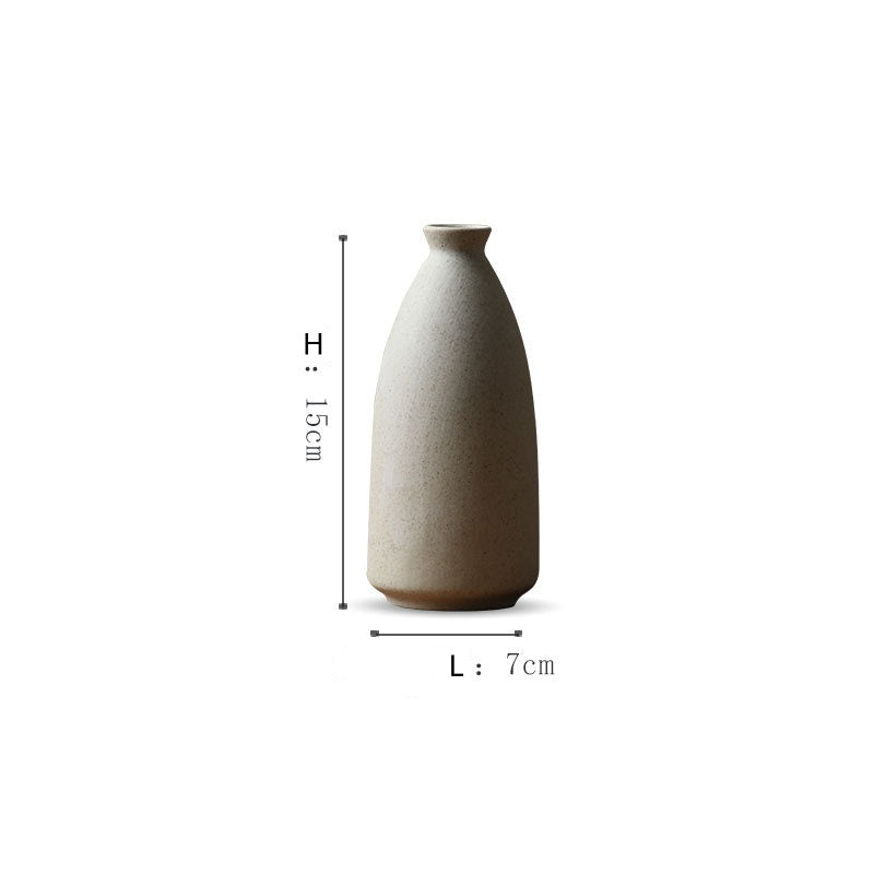 Rustic Elegance Ceramic Vase
