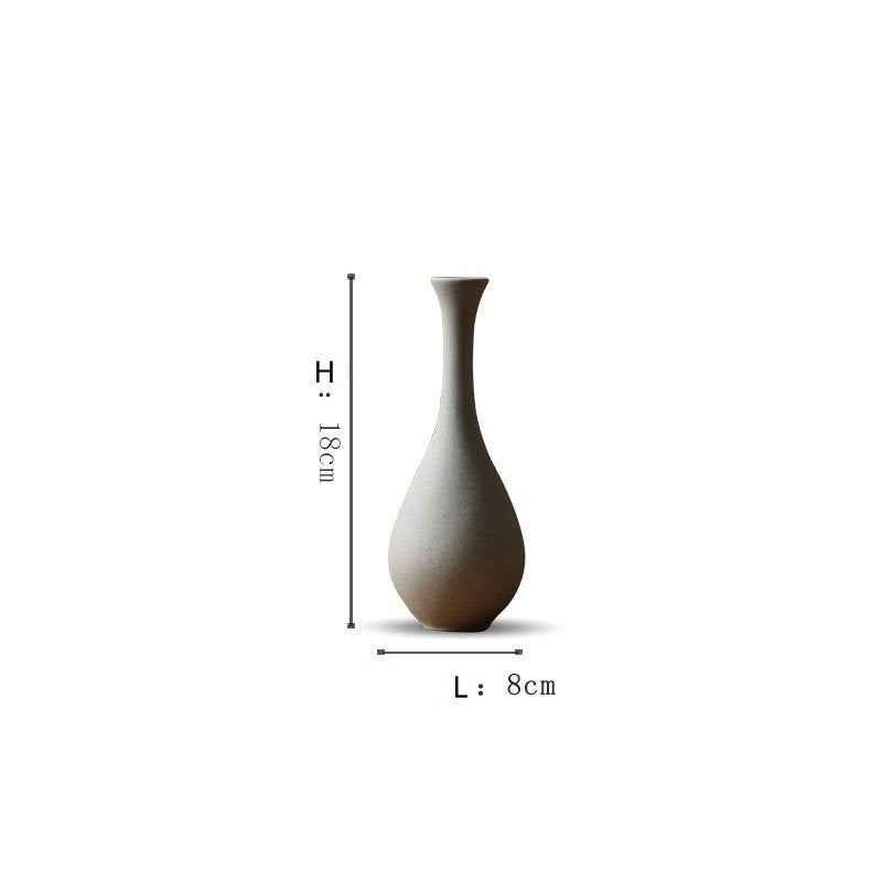 Rustic Elegance Ceramic Vase