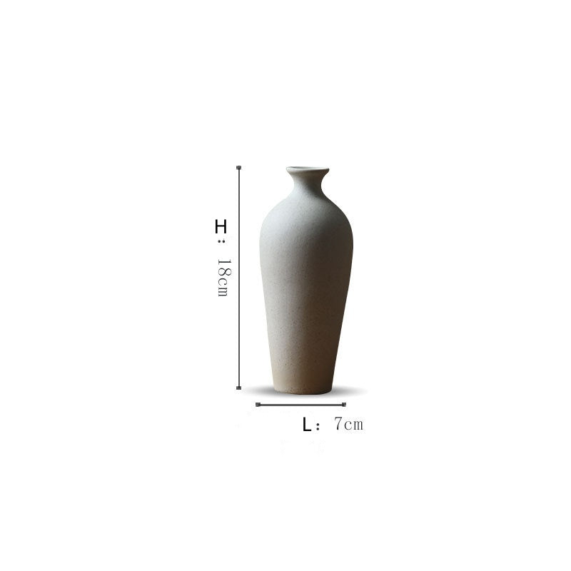 Rustic Elegance Ceramic Vase