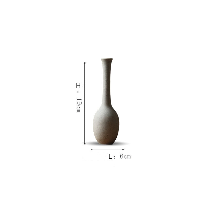 Rustic Elegance Ceramic Vase