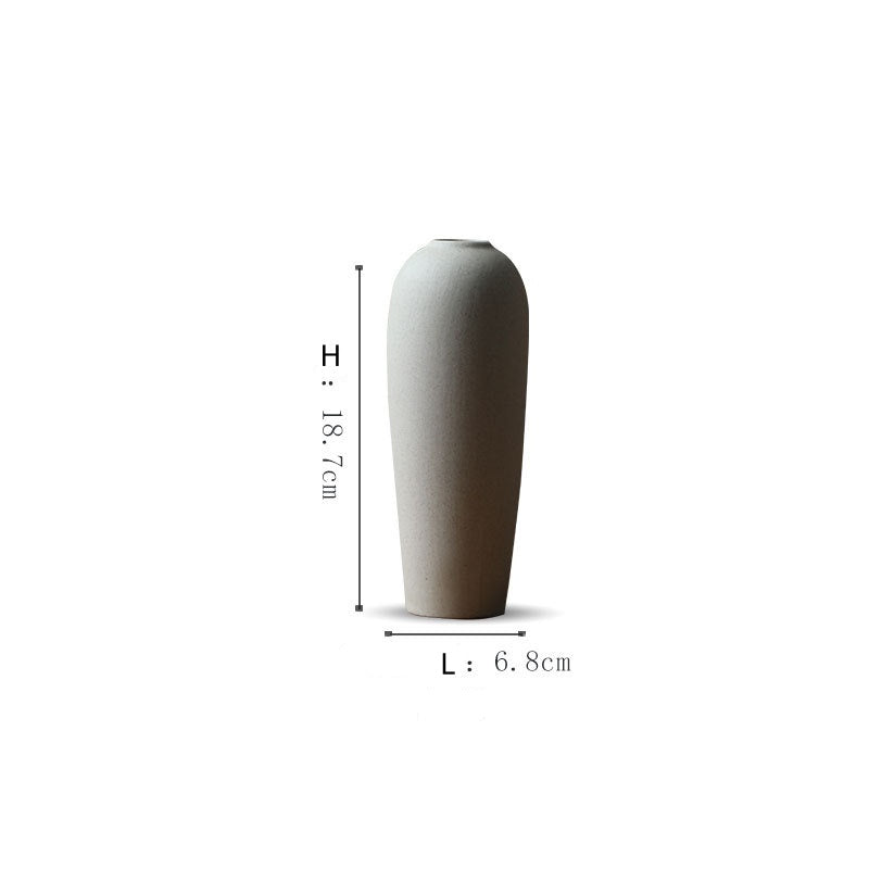 Rustic Elegance Ceramic Vase