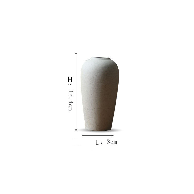 Rustic Elegance Ceramic Vase