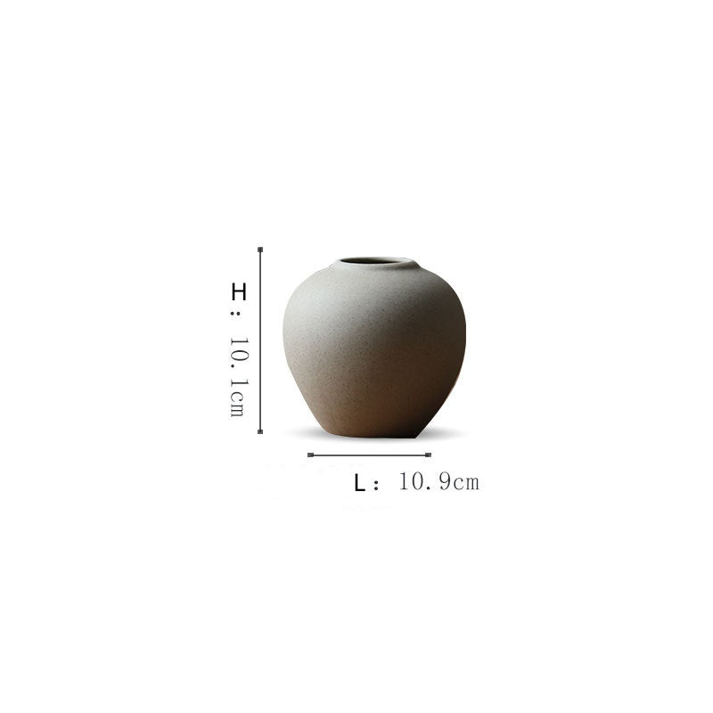 Rustic Elegance Ceramic Vase