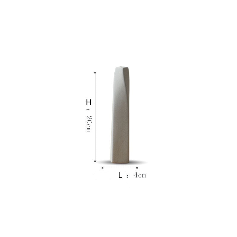 Rustic Elegance Ceramic Vase