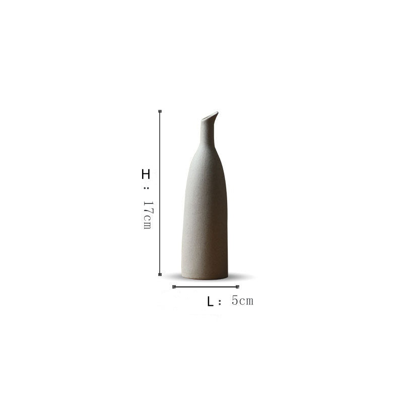 Rustic Elegance Ceramic Vase