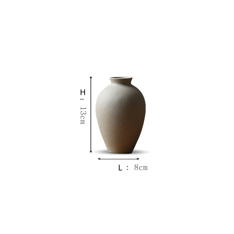 Rustic Elegance Ceramic Vase