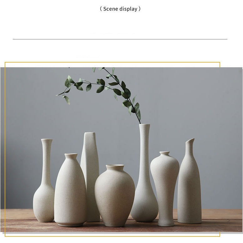 Rustic Elegance Ceramic Vase