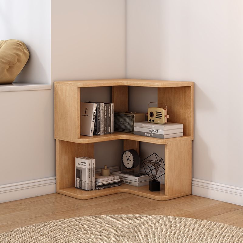 Multi-Layer Corner Bookshelf
