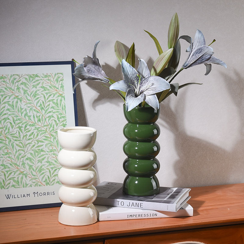 Elysian Ceramic Bloom Vase