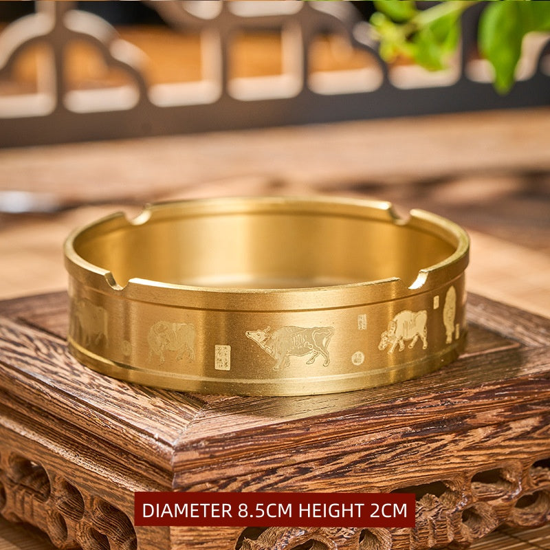 Luxury Solid Brass Ashtray
