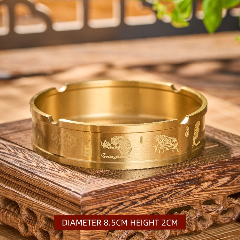 Luxury Solid Brass Ashtray