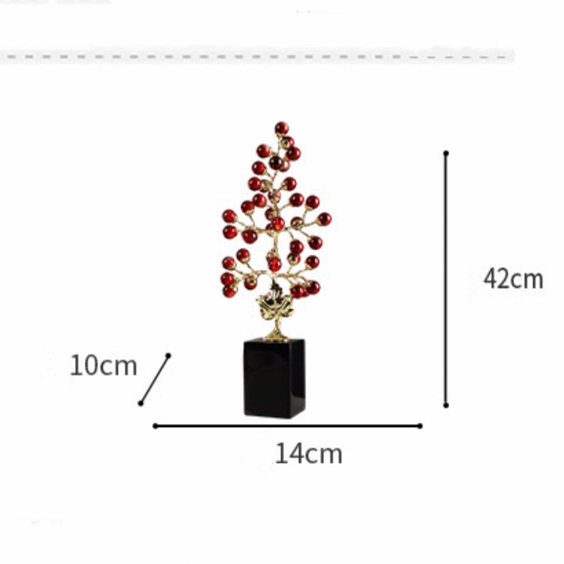 Amethyst Grape Cluster Sculpture