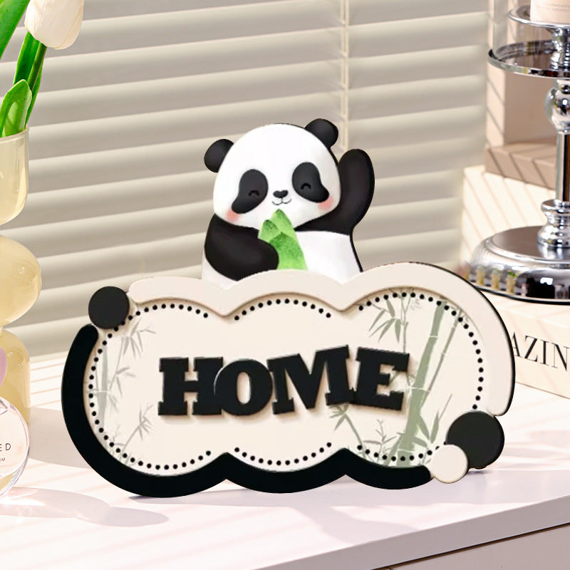 Animal Welcome Home Decorative Figurine