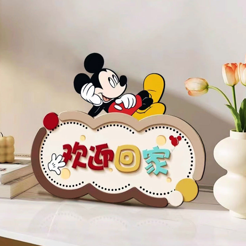 Animal Welcome Home Decorative Figurine