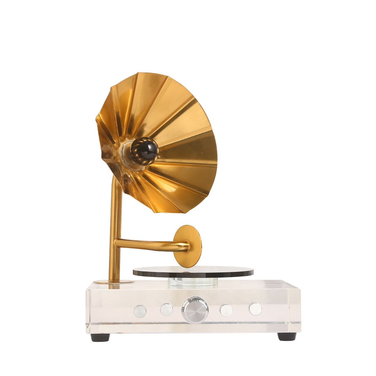 Crystal Vintage Phonograph Decor