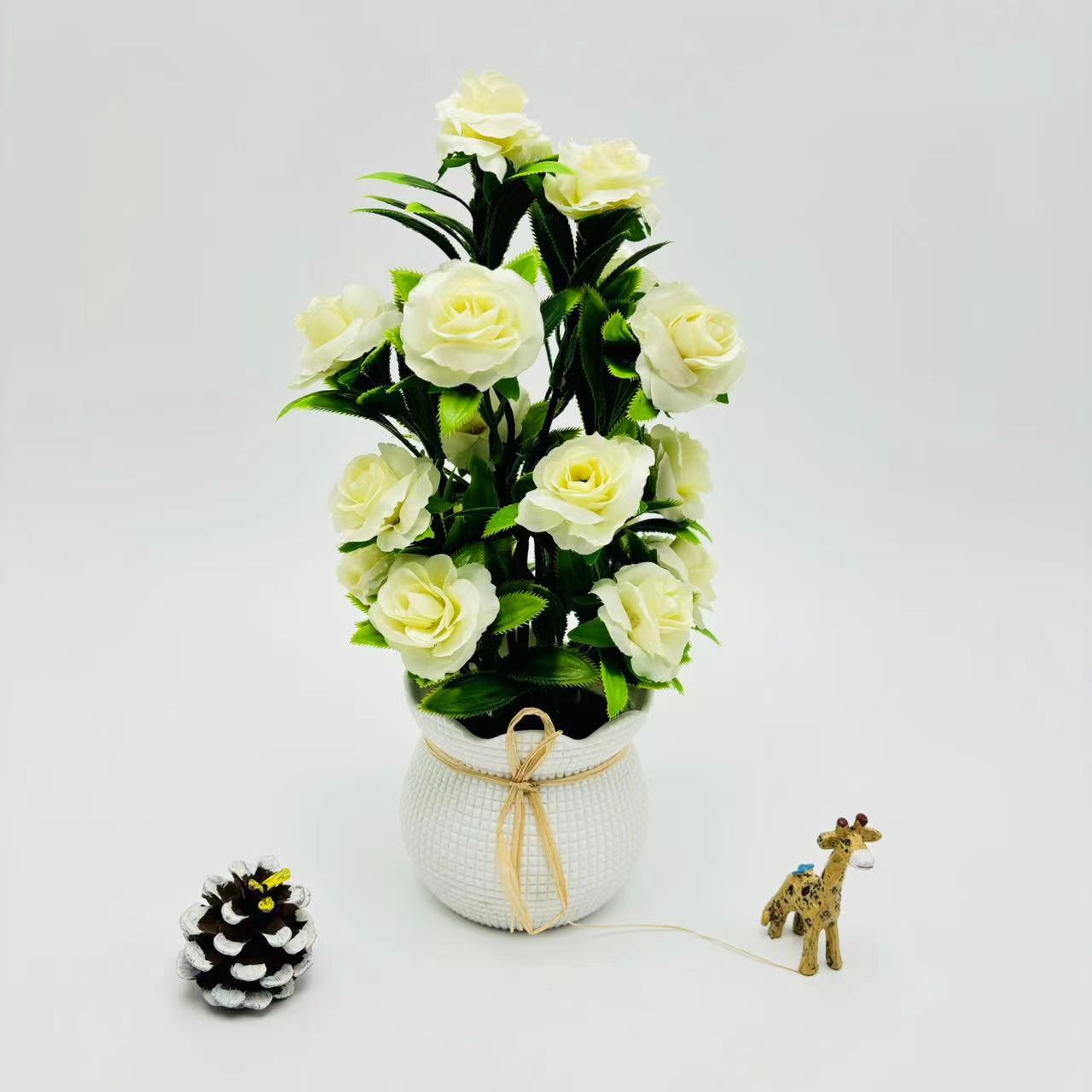 Elegance Rose Tree Decor Set