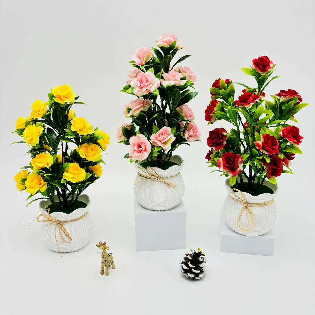 Elegance Rose Tree Decor Set