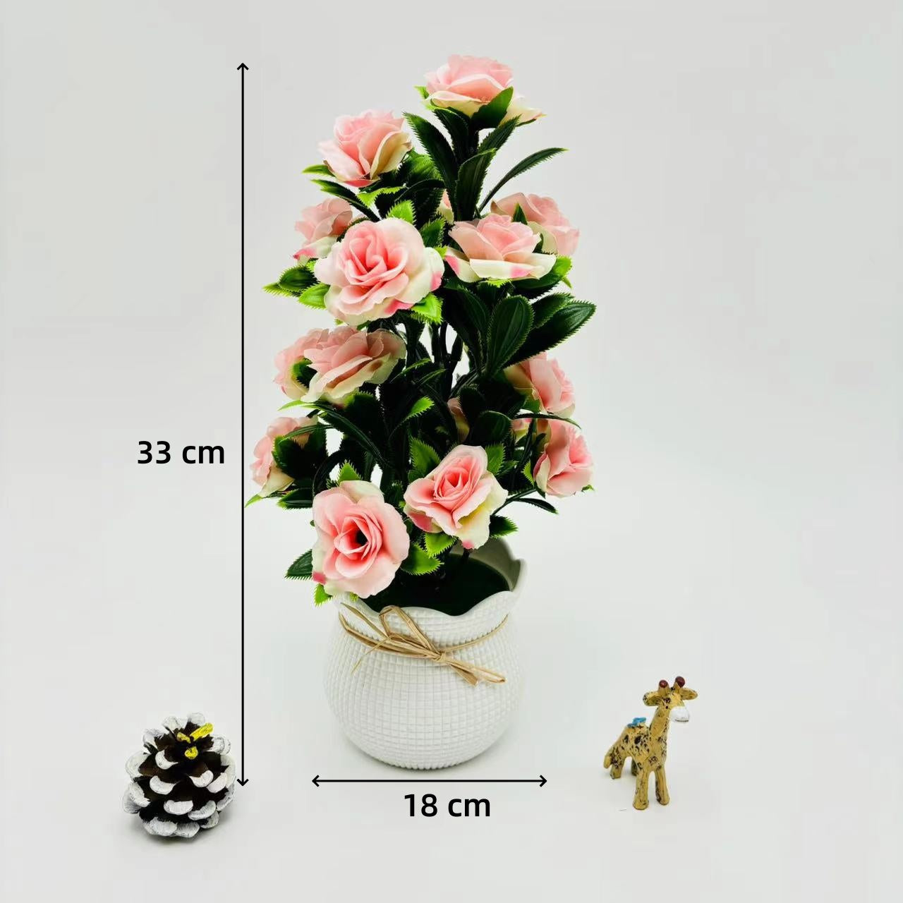 Elegance Rose Tree Decor Set