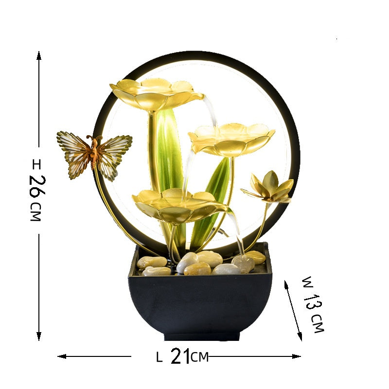 Lotus Harmony Desktop Fountain