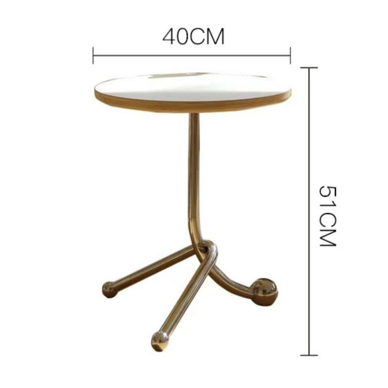 Vintage Steel Accent Table