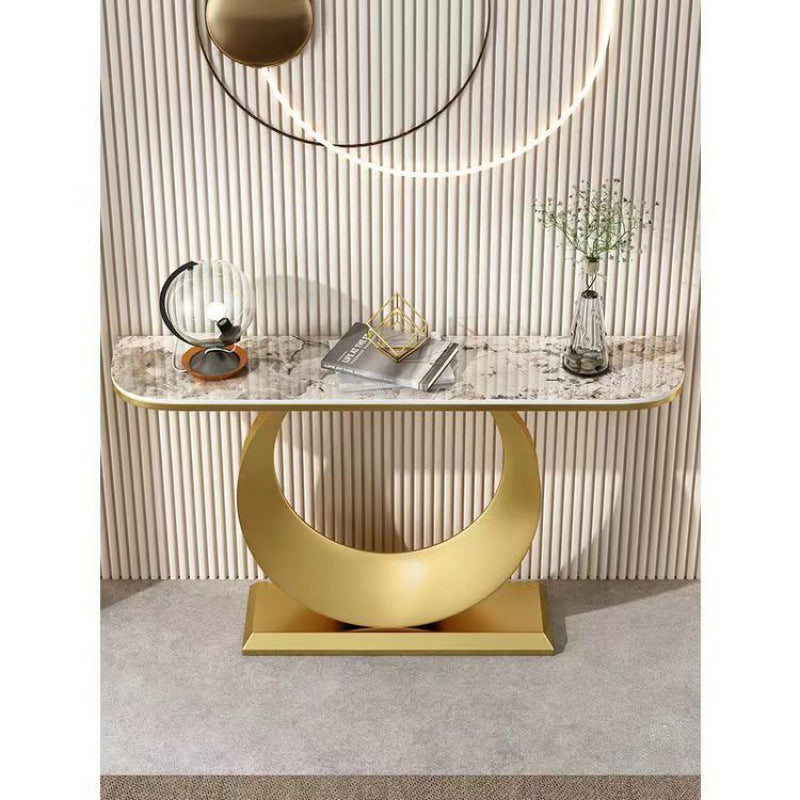 Modern Luxe Stone Console