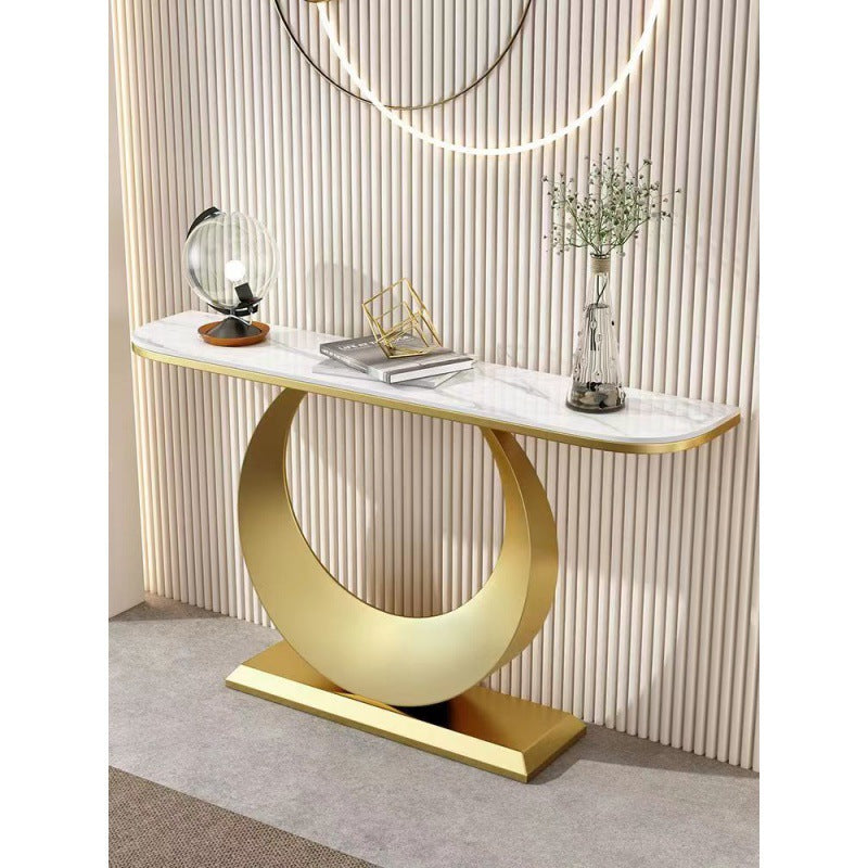 Modern Luxe Stone Console