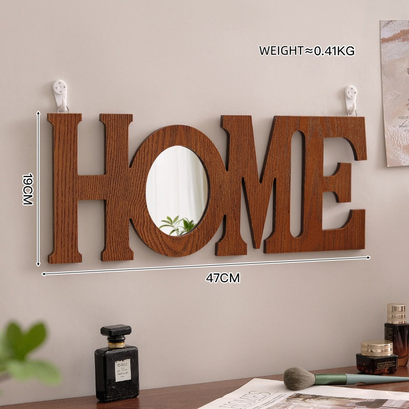 French Elegance Wooden Vanity Mirror  Description: