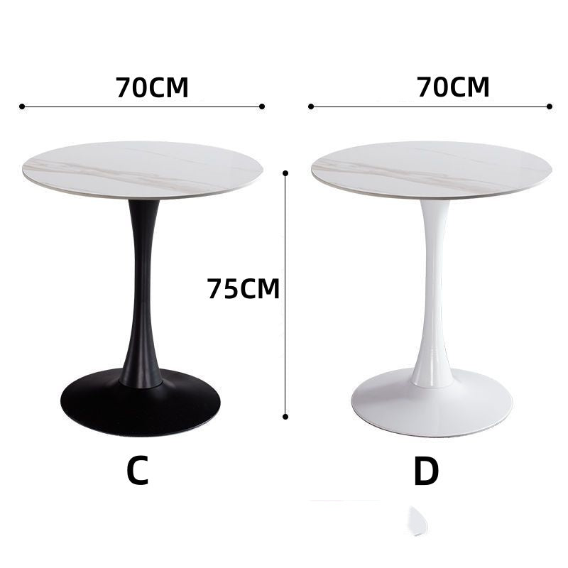 Black Stone Lounge Table