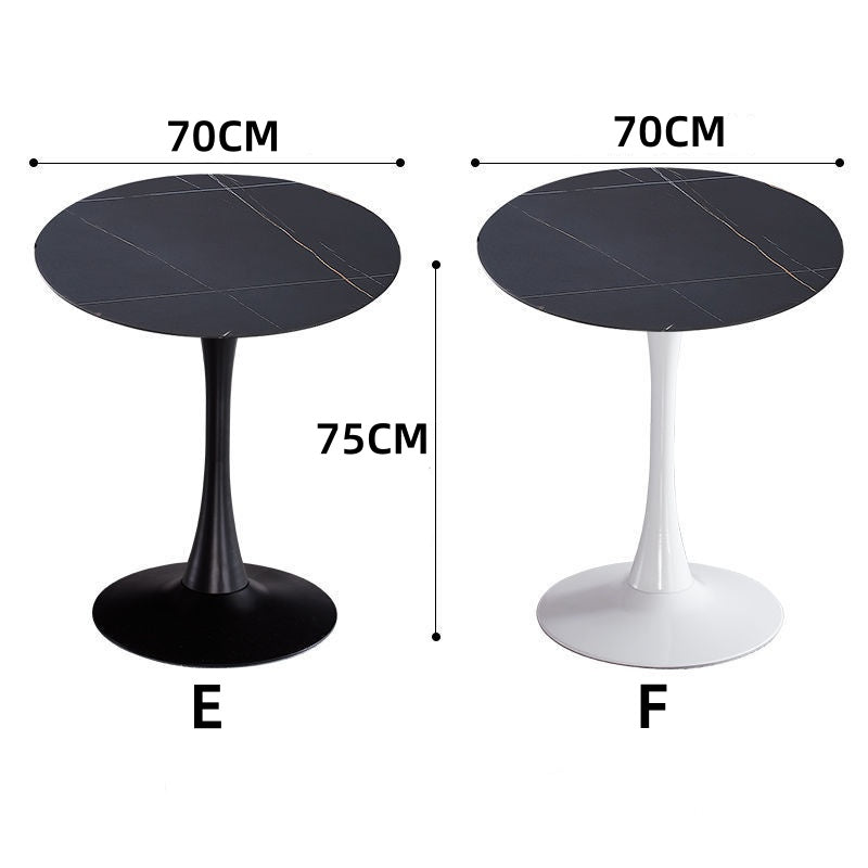Black Stone Lounge Table
