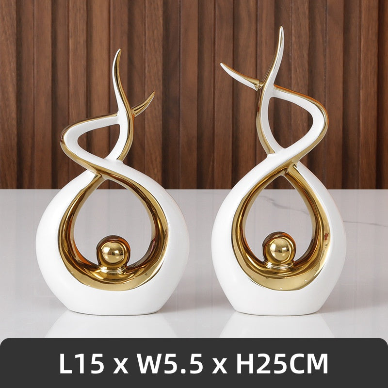 Abstract Spiritual Orb Pair