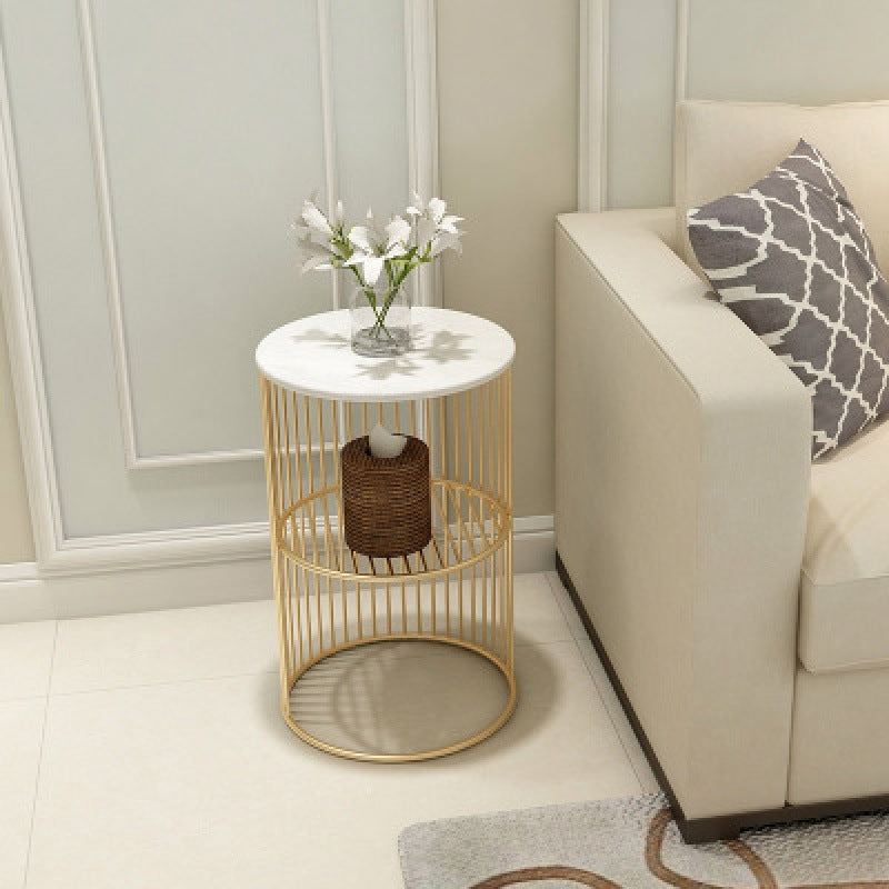 Nordic Marble Layered Table