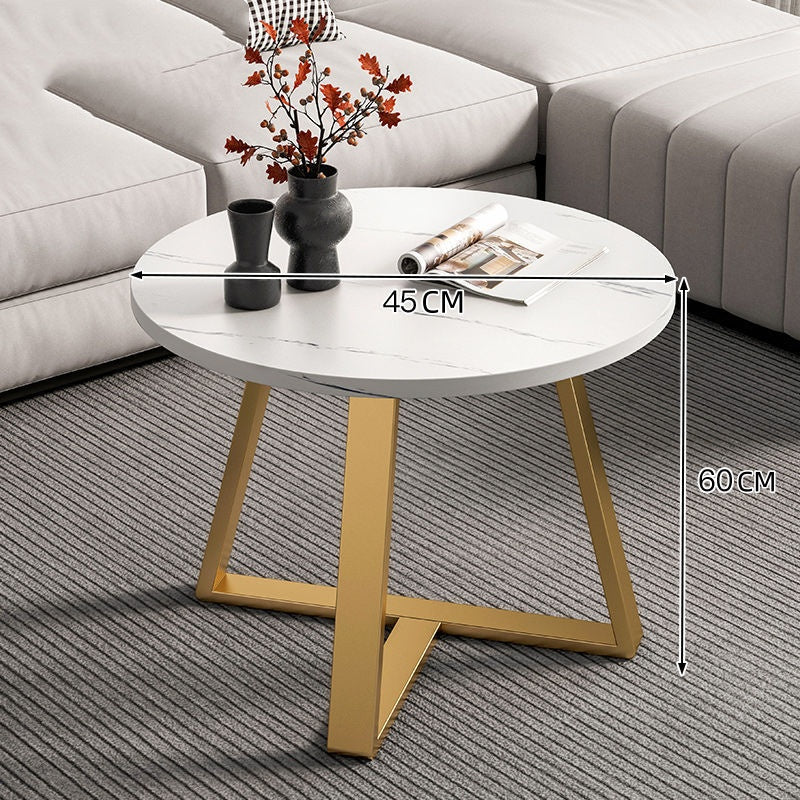 Marble Texture Round Table
