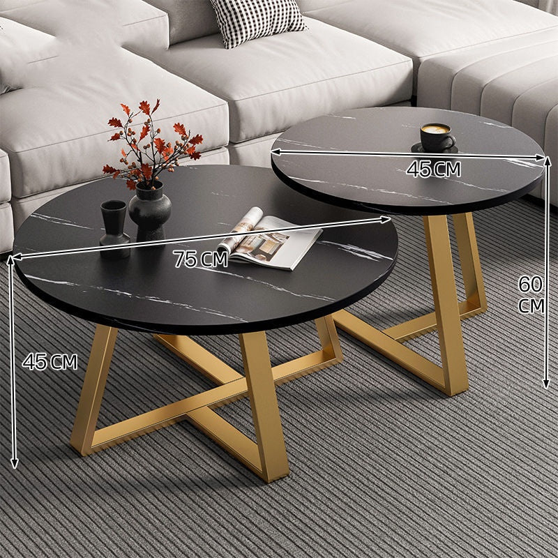 Marble Texture Round Table