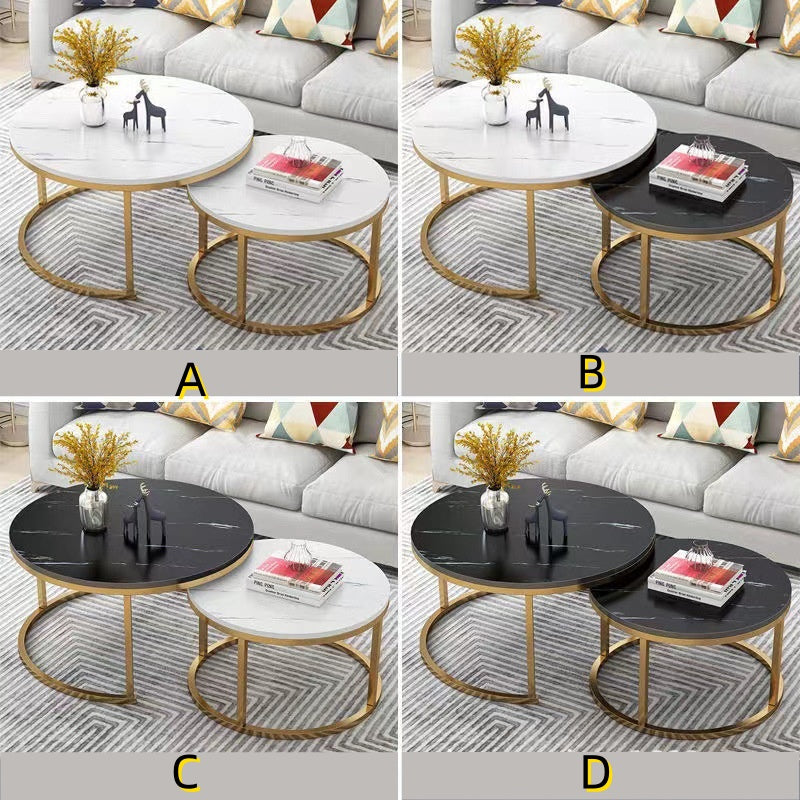 Expandable Stone Coffee Table